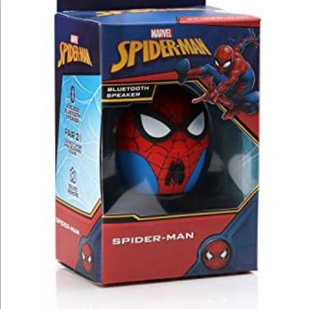 Bitty Boomers 🔈 Marvel Spider-Man Wireless Bluetooth Speaker